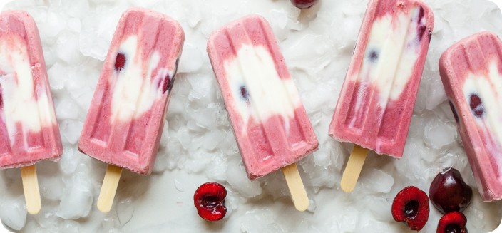 cherry ice cream